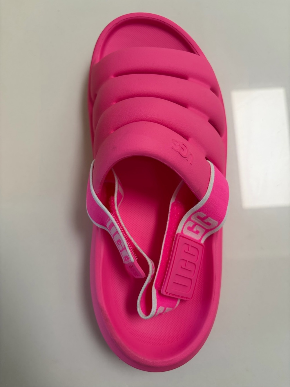 UGG Pink Foam Slide Sandal